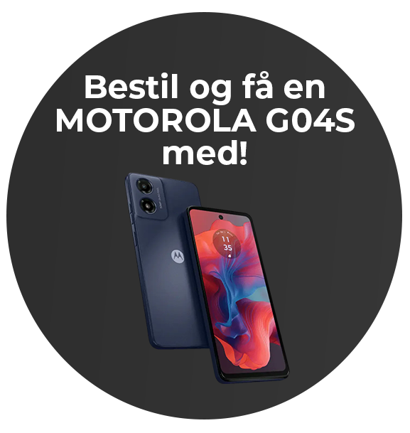 Bestil og f en Motorola GO4S med